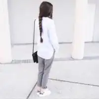  女生头像带口罩侧面微信头像图片大全
