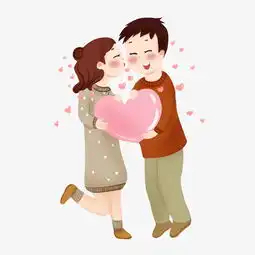  情人节亲吻的情侣图片素材其他格式下载动漫人物大全