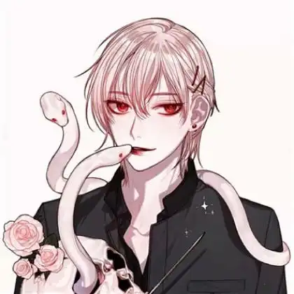 超好看的手绘男女情侣头像,手绘彩色一左一右一对