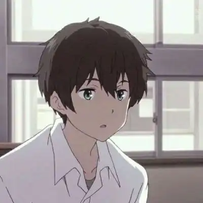  池乔动漫成熟男头治愈清新