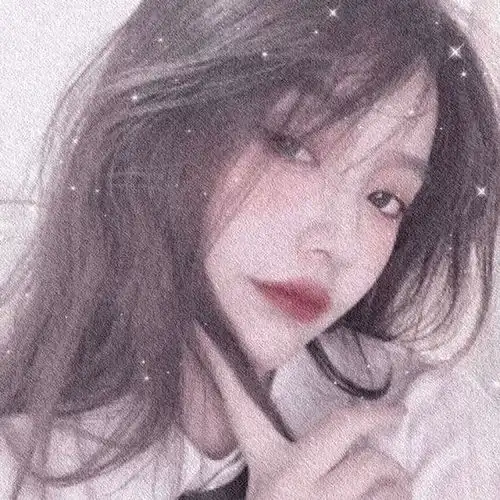 ins头像女生仙气侧脸动