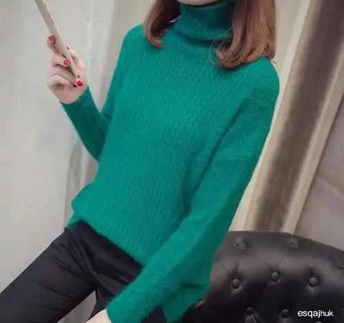  冬天为什么女人都对毛衣爱不释手,看看图3,你就会懂得了