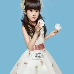  儿童礼服全新儿童生日礼服女童花童公主裙连衣裙