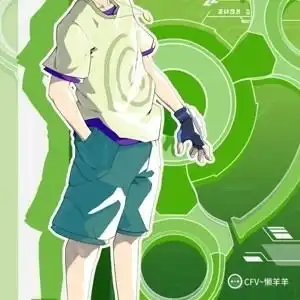 小羊拟人头像