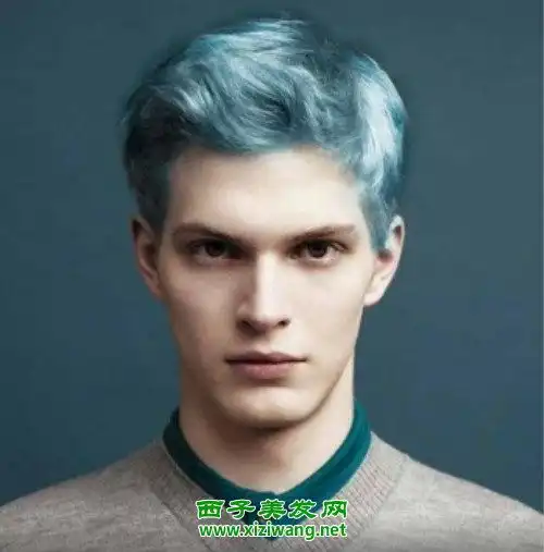  好看但低调的男生染发造型示范男生染发如何打理最适合