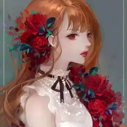  二次元女生头像