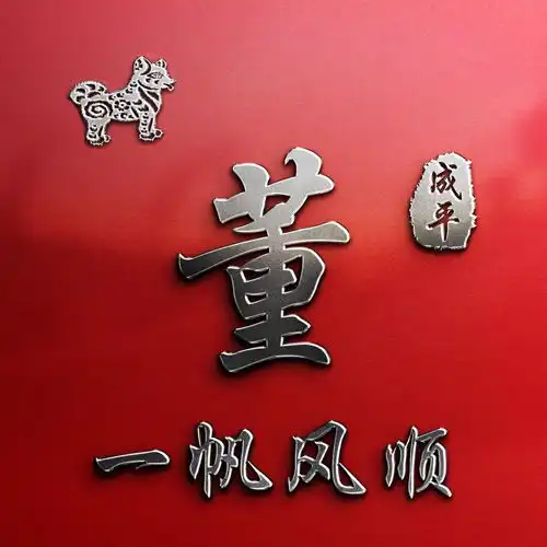  好看的3d立体签名生肖头像,微信头像就要高端大气,请查收带走