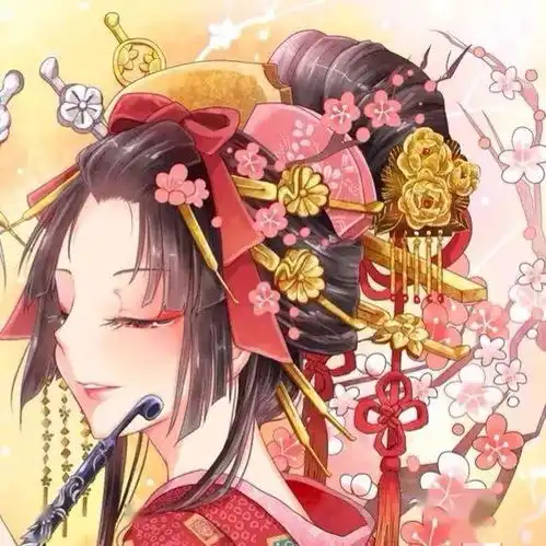  古风闺蜜头像致姐妹你是世界上的另一个我,好幸运与你相遇