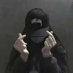 真人头像女生冷酷霸气 