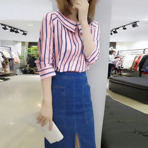  真没想到,欧洲款女装如此高档洋气这个小个子姐姐穿,侧影都美翻了