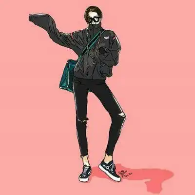  2023妖娆个性女生动漫图片