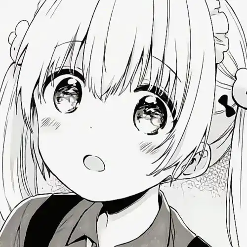  黑白漫画风女生头像且看故人离去难问归期,从此形单影只颠沛流离