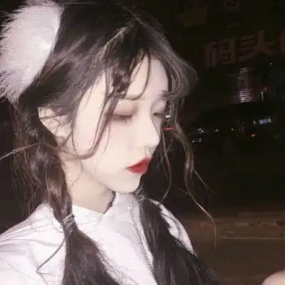  女生伤感微信头像侧面,只有侧脸才能看出你的心