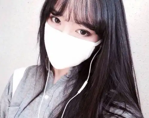 头像口罩女生图集谢贤