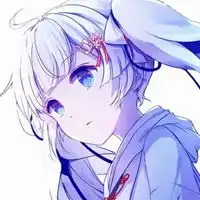  带着发夹的漫画头像带发夹的动漫女生头像
