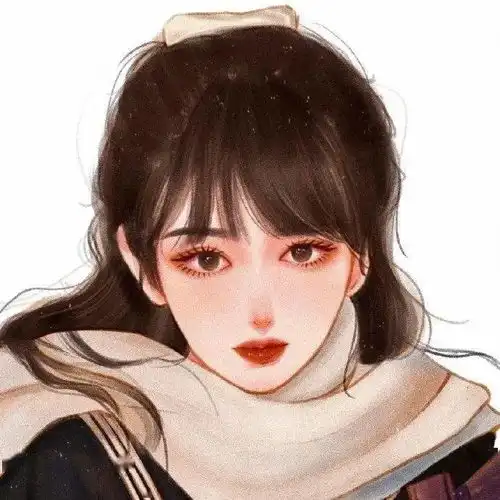可爱手绘头像女生女头
