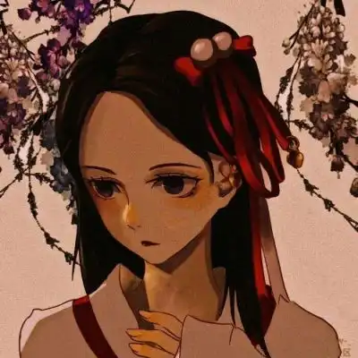  唯美意境温柔小众动漫女头万事卡通动漫头像我要个性网