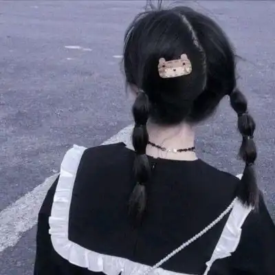  背影可爱女头清纯少女背影图片头像