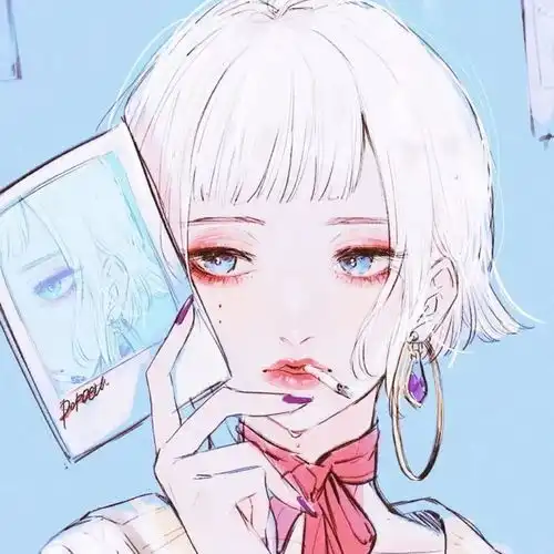  霸气女生头像,酷酷的女生头像,动漫女头抖音快手头像qq头像