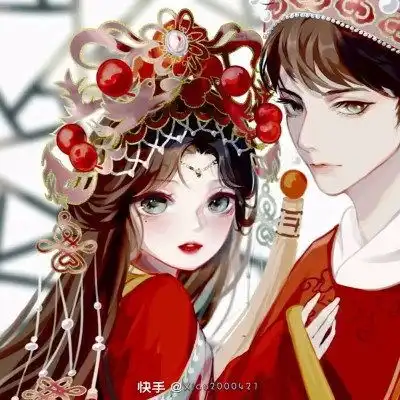  2023最火动漫情侣头像一左一右