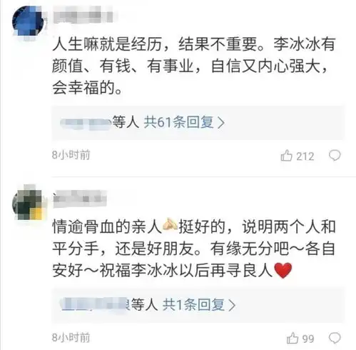  李冰冰和男友分手了