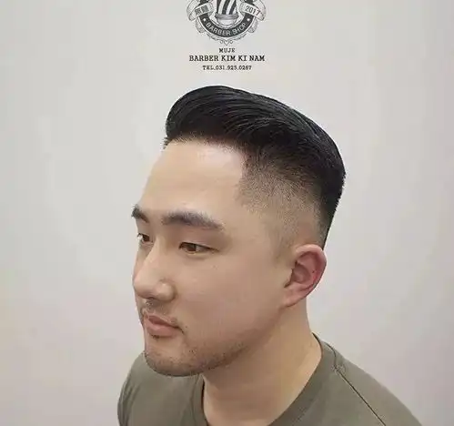  适合中国男人的干练短发