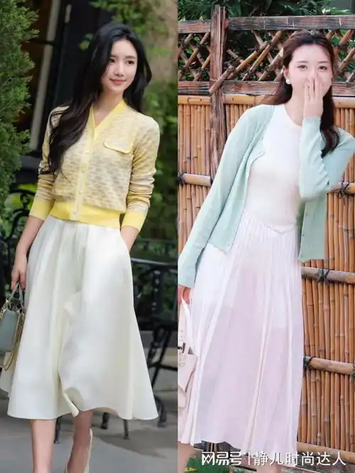  春天穿一条小白裙,解锁仙气穿搭的n种可能,清爽干净