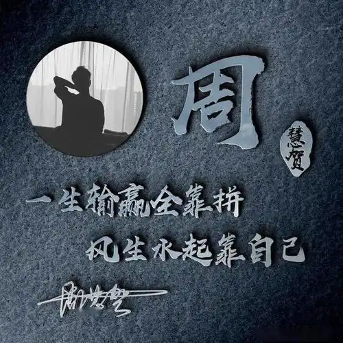  四十张新款艺术签名版微信头像,高清精致霸气3d立体特效,请查收