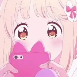  卡通可爱少女图片清新卡通头像简约清新图片