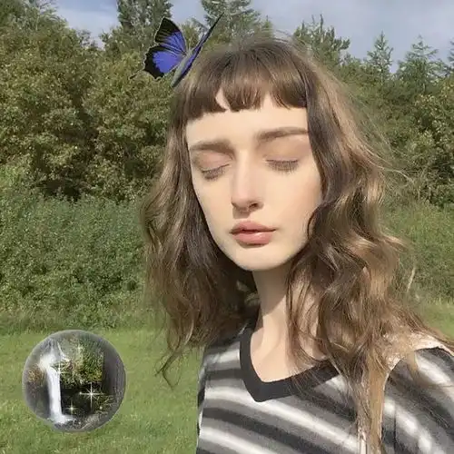  唯美d女生头像