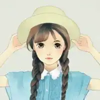  卡通头像女生小清新为何这么久不和我联络