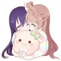  动漫美女图片百合互攻微信头像图片大全