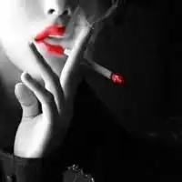  qq抽烟霸气女生头像