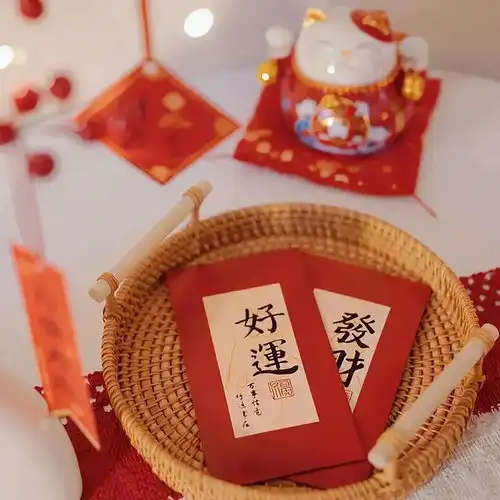  18张2025新年快乐拜年喜庆图片分享愿2025年吉祥如意,好运连连