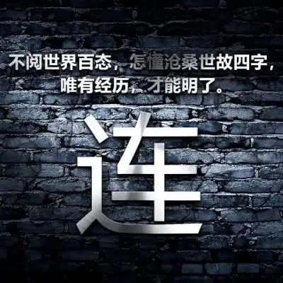  姓氏头像个性创意简约字体