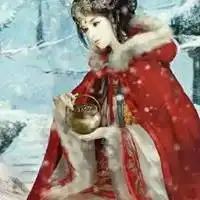  古风红衣女子唯美头像图片微信头像图片大全