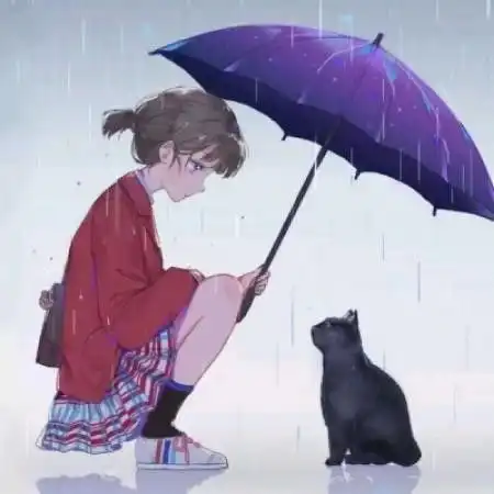 情侣头像二人专用小孩狗
