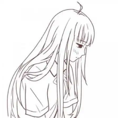  独一无二可爱卡通情侣头像一男一女