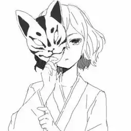口罩女孩头像动漫女头