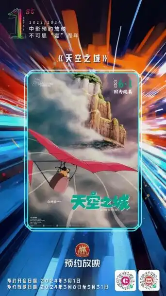  中影预约放映一周年片单发布多部精彩影片登陆全国2500家影院
