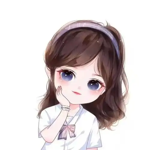  换一换你的头像吧,女生俏皮卡通头像,气质十足的女生卡通头像