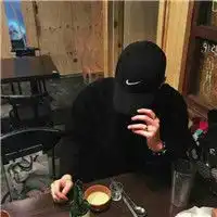  男生头像戴帽子遮脸