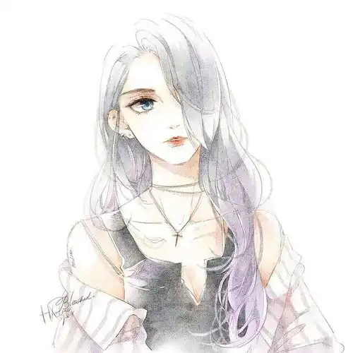 女头像霸气高冷漫画
