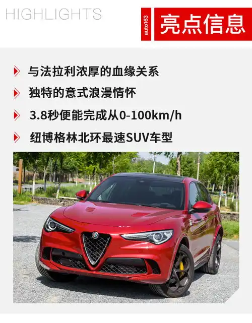  纯正意式钢铁猛兽试驾stelvio四叶草版