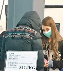  周杰伦与女友昆凌戴口罩逛街被拍照不躲5965005搜狐时尚频道图片库大视野搜狐
