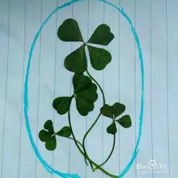  四叶草透明书签制作视频教程