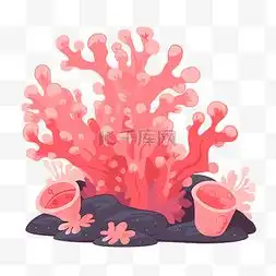 卡通珊瑚礁图片卡通珊瑚礁图片素材免费下载千库网