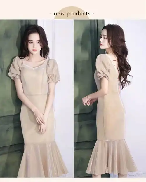  最能彰显气质的连衣裙,晚会,订婚,约会的最佳选择,女生的最爱