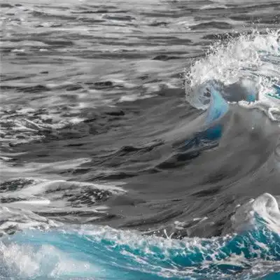  大海自然风景头像,唯美高清汹涌的海浪图片