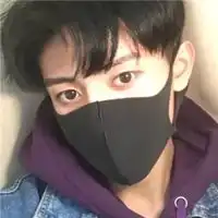 情侣真人口罩头像